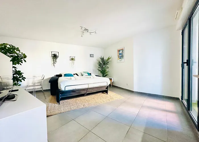 Le Cocon - 2 Pieces Centre - Terrasse アパート カンヌ